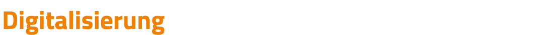 Digitalisierung 