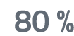 80 %