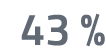 43 %